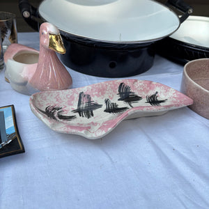 Vintage Grouping (Black & White Enamel Cookware and More) - R410