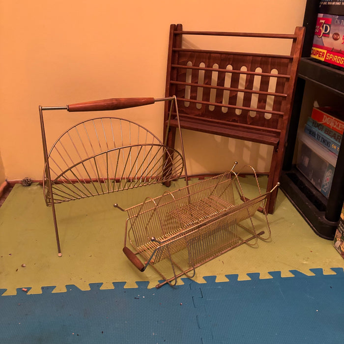 MCM Grouping (Brass and Wood Stands) - R301