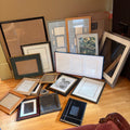 E105 Picture frames grouping