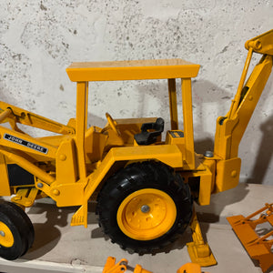 Vintage Cast Toys Grouping (John Deere Excavator and More) - N313
