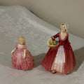 Y212 Vintage Royal Doulton porcelain figurines grouping