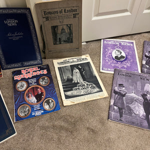 BRITISH ROYAL FAMILY BOOKS GROUPING - P219