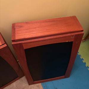 As is Cabinets with Chalkboard Fronts - R306