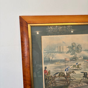 3 PIECE FRAMED VINTAGE ARTWORK GROUPING - P301