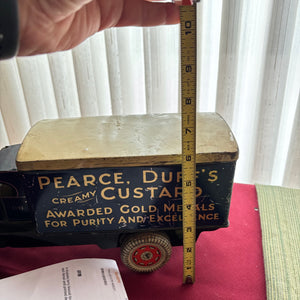 ANTIQUE PEARCE, DUFF'S TRUCK BISCUIT TIN - P146