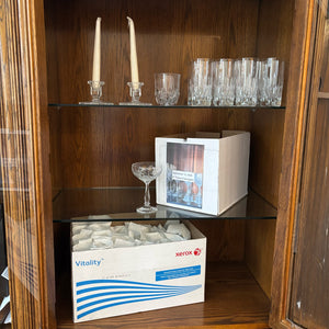 B420 Crystal stemware and more grouping