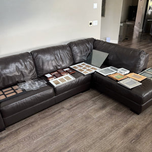 Picture frames grouping(couch not included) - S619