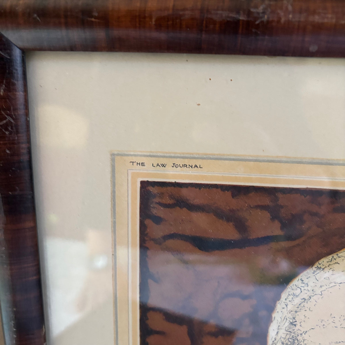 E152 Viscount Farley framed artwork grouping