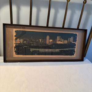 17” x 42” Framed George Webber 1970 Edmonton Signed/Numbered Print - M326