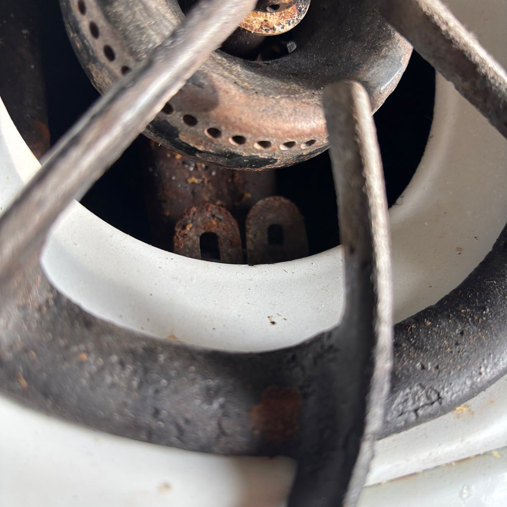 F182 As is vintage gurney gas range