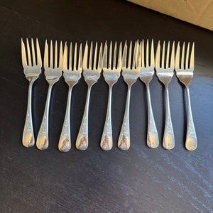 66 Piece Vintage Birks Regency Plate Flatware - N309