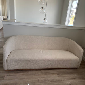 80" Long Evita Sofa in Truffle - G341