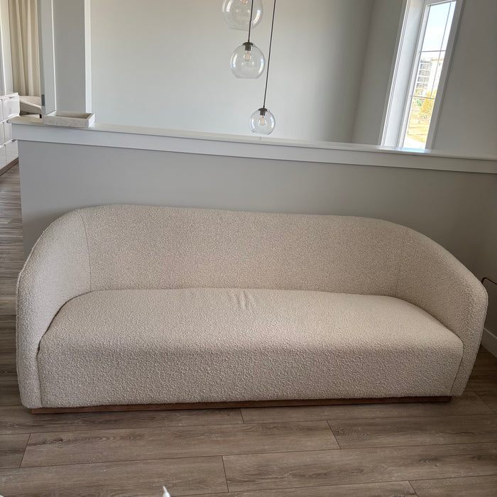 80" Long Evita Sofa in Truffle - G341