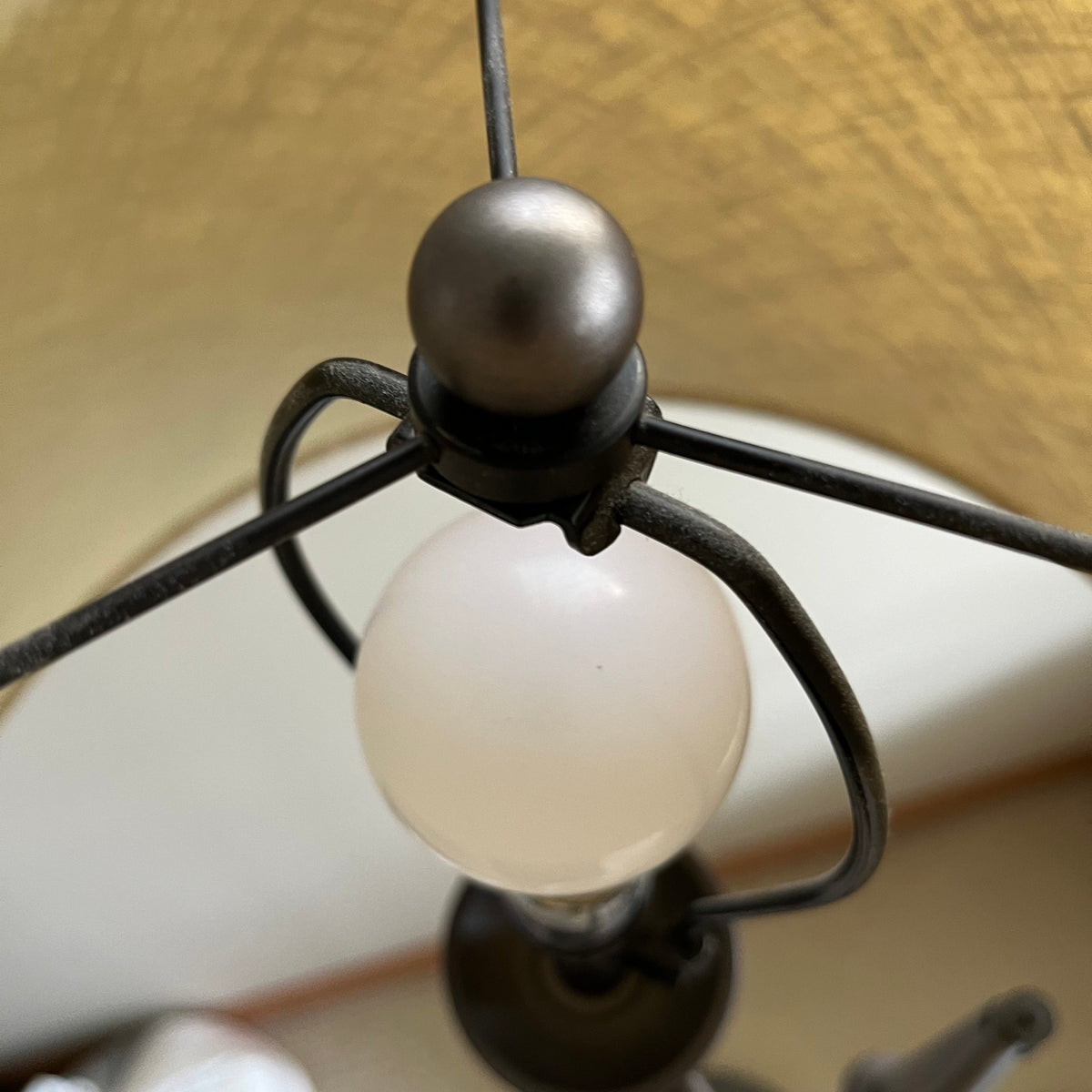 B318 Pair of Floor lamps with linen look shades