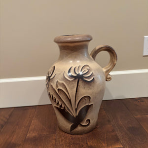 18” Tall MCM Made in Germany Stoneware Pot - M305