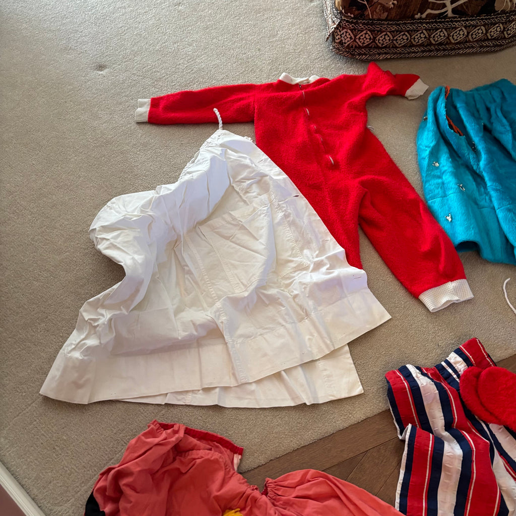 E881 Vintage Halloween costumes grouping