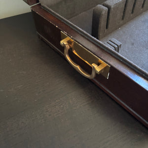 Bombay Co. Jewelry Box and Pacific Silver Cloth Silverware Chest - N310