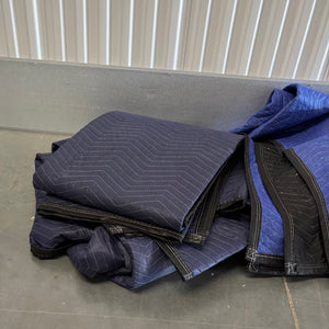 10 moving blankets of various sizes - U851