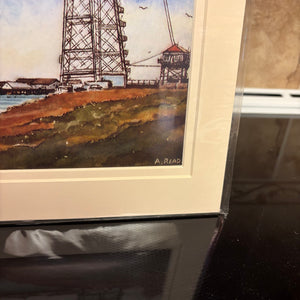 19.5" x 21.5" Framed Ship at Sea Artwork Grouping - M351