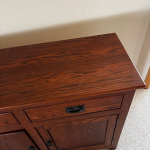 Solid Wood Buffet Cabinet - V227