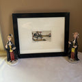 E142 Framed plane artwork grouping