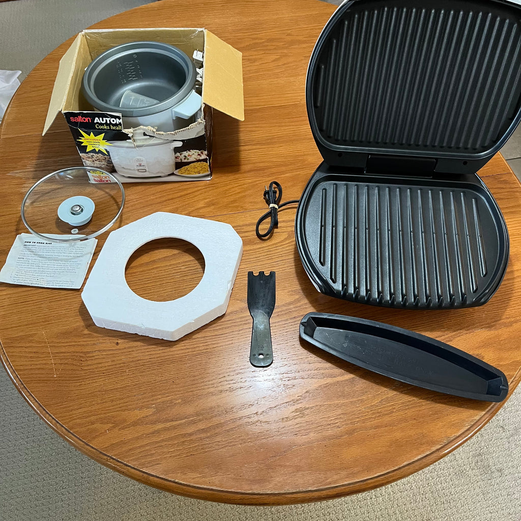 B317 Kitchen grouping (new rice cooker and more)