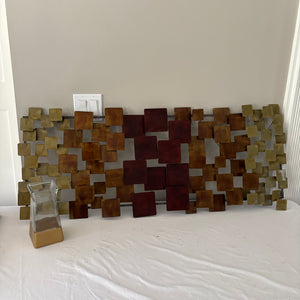 Metal wall hanging grouping - J492A