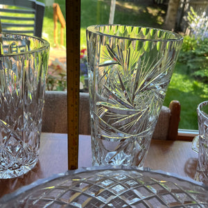 Vintage Crystal and Glass Grouping - M101