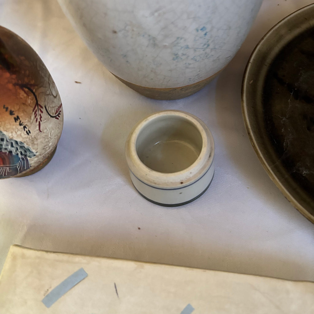 E140 Vintage Grouping (stoneware and more)