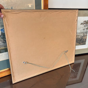 3 PIECE FRAMED VINTAGE ARTWORK GROUPING - P301