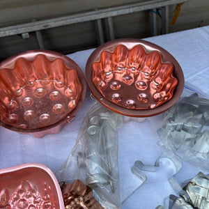 Vintage Kitchen Grouping (Copper Molds and More) - R400