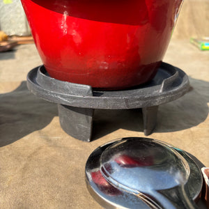 Cast Iron Fondue Grouping  - R386