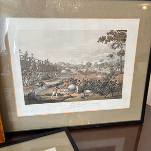 3 PIECE FRAMED VINTAGE ARTWORK GROUPING - P301