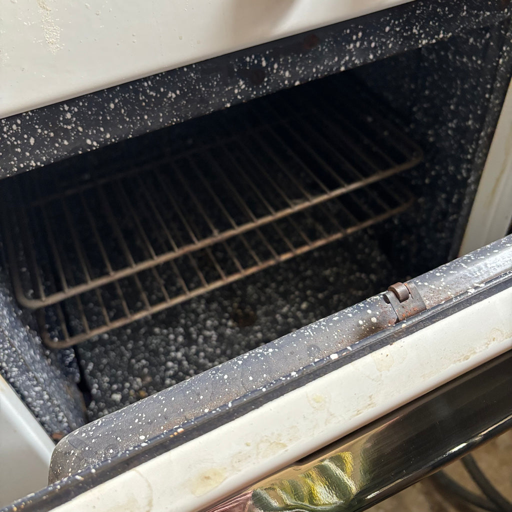 F182 As is vintage gurney gas range