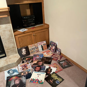 B511 Stereo with LP collection
