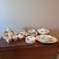 X259 58 Piece Vintage Imperial Porcelain China grouping
