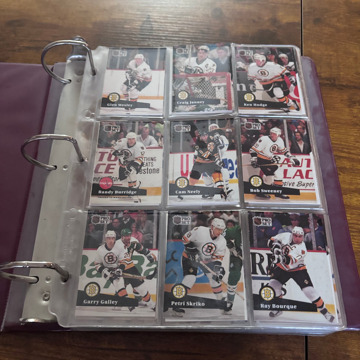 X267 Vintage sports cards grouping