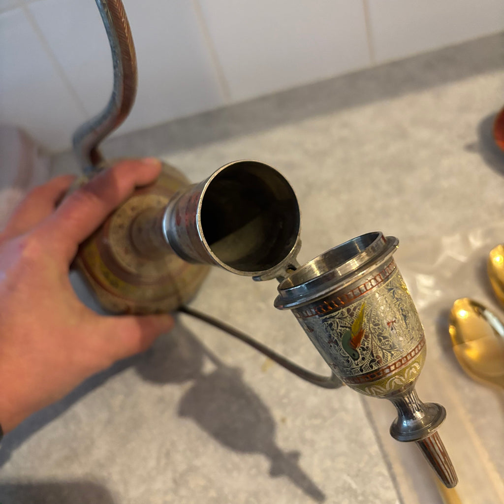 Y160 Vintage Grouping (Etched coffee pot and more)