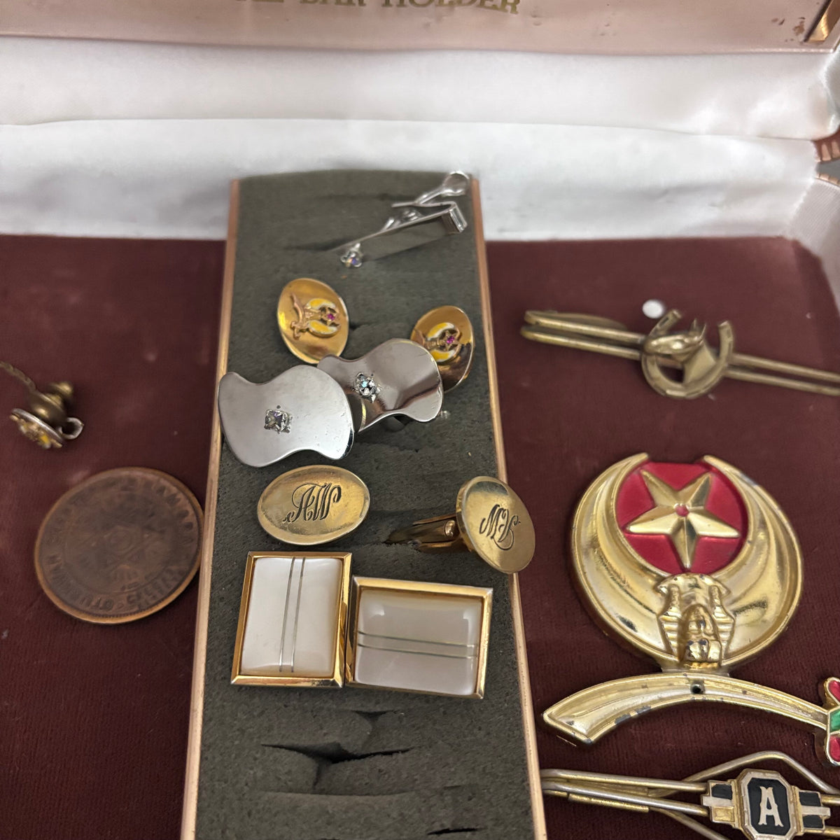 K404 Vintage grouping (34 gram .999 silver bullet and more)