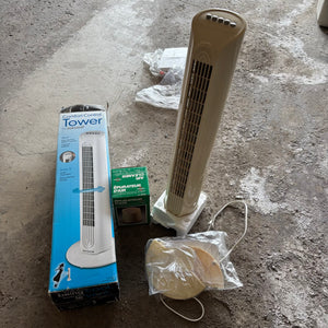 Floor Fan and Air Purifier (NIETHER ITEM IS NEW) - M376