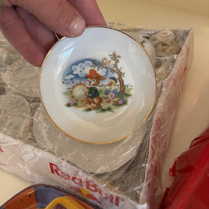 2 VINTAGE KIDS TEA SETS AND 1 MINI TEA SET - P255