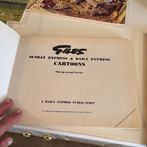 VINTAGE GILES CARTOON BOOKS - P237