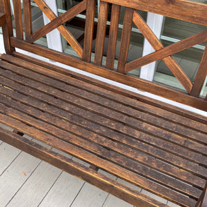 Garden LA Solid Teak Outdoor Bench - M301