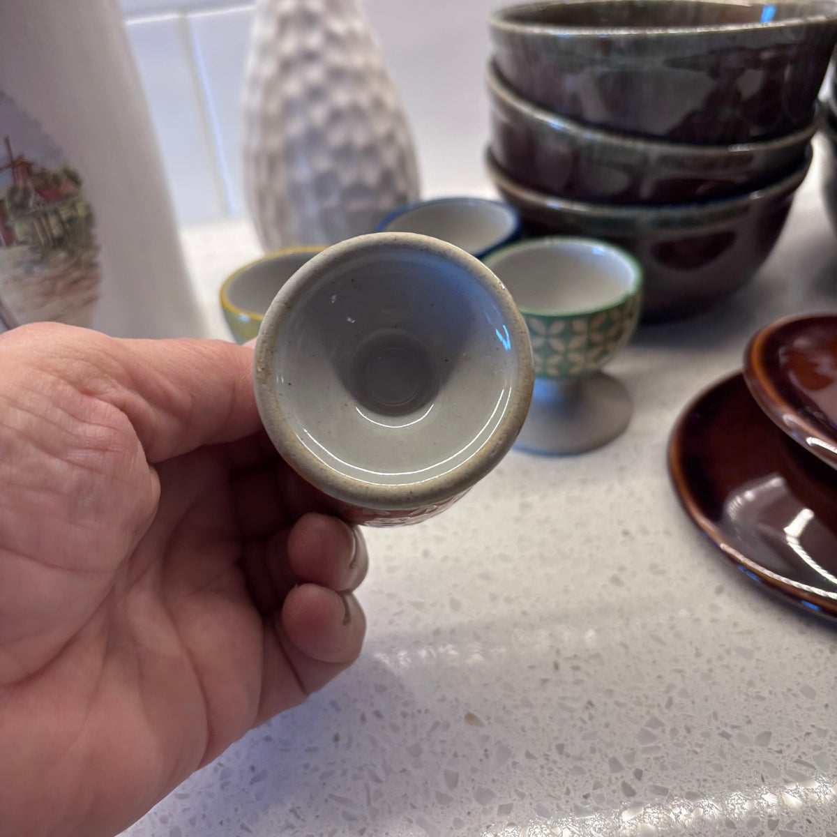 X258 Vintage and more stoneware grouping