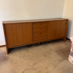 Mid Century Modern Teak Credenza - M305