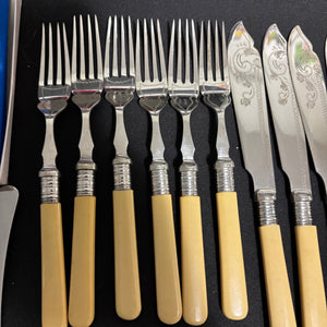 Vintage Cutlery Grouping (Fish Set and More) - N303