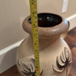 18” Tall MCM Made in Germany Stoneware Pot - M305