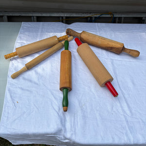 Vintage Rolling Pins Grouping - R418