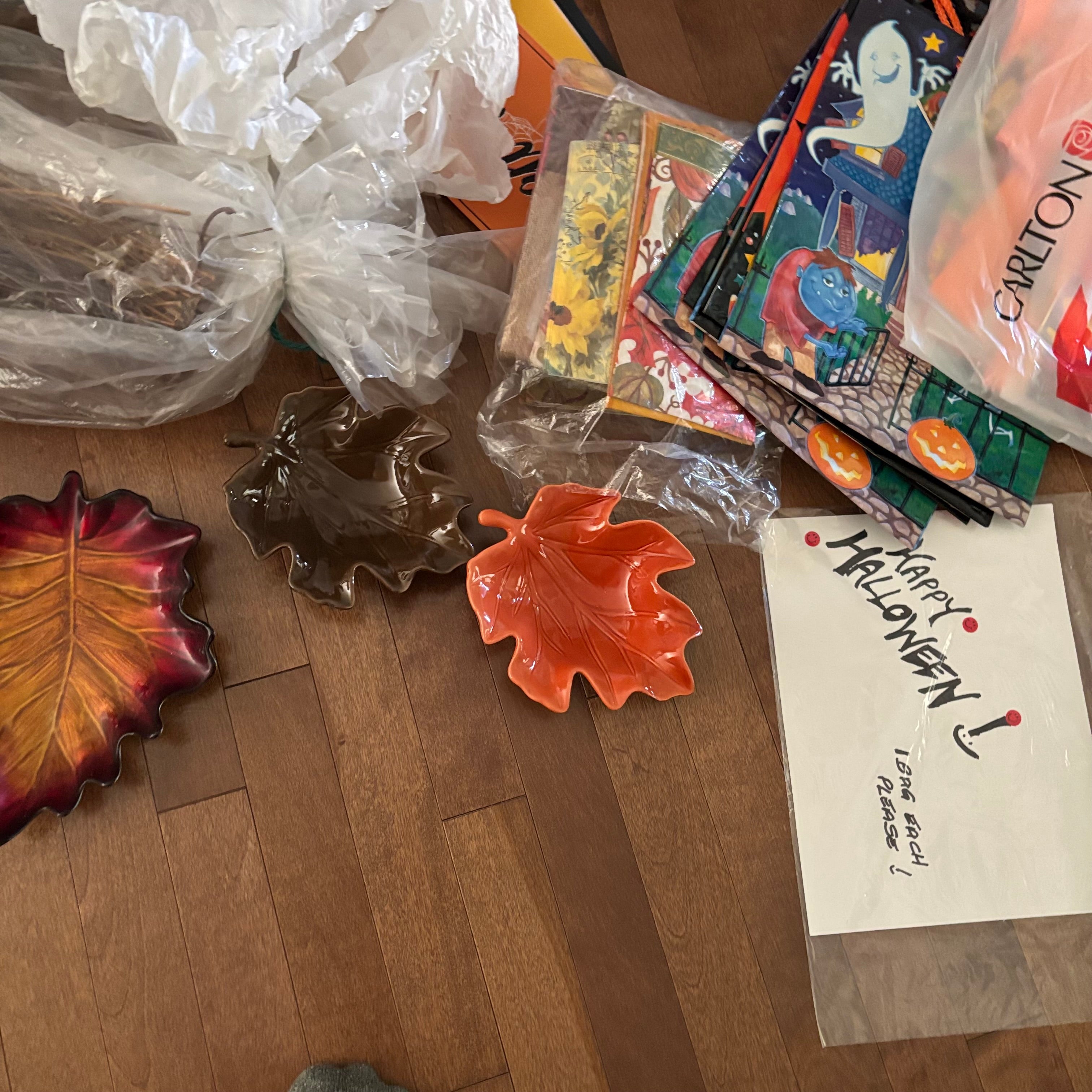 E875 Fall decor grouping