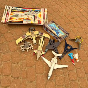 Vintage Toys Grouping (GI Joe Plane and More) - O124